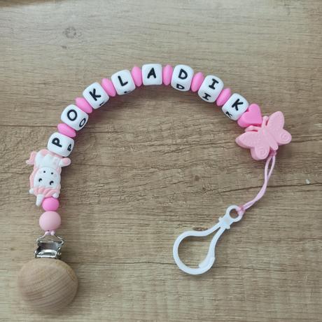 Retiazka na cumlik s menom, 