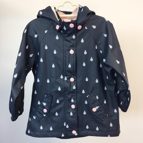 Bunda do dažďa dievčenská h&m č.98/104, 3-4y, h&m,104