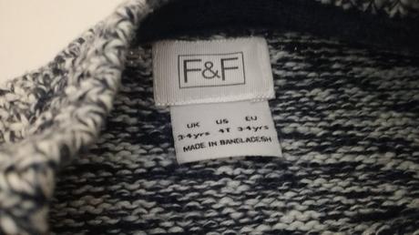 Svetrík f&f, 3-4 roky, f&f,104