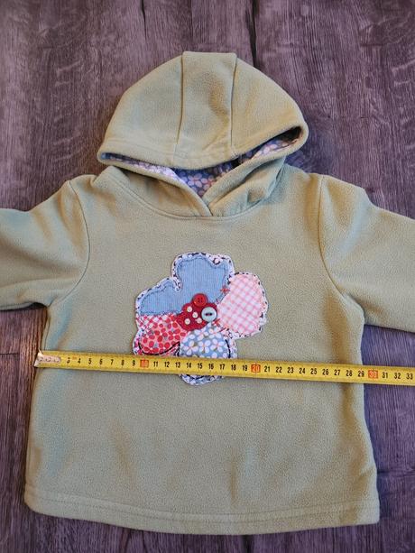 Flisova mikinka, next,80