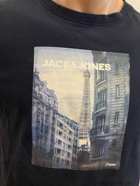 Pánske tričko s potlačou jack jones (s), s