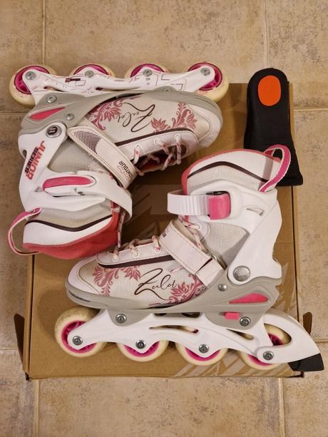 Dievcenske nastavitelne kolieskove korcule 33-36, zealot,35