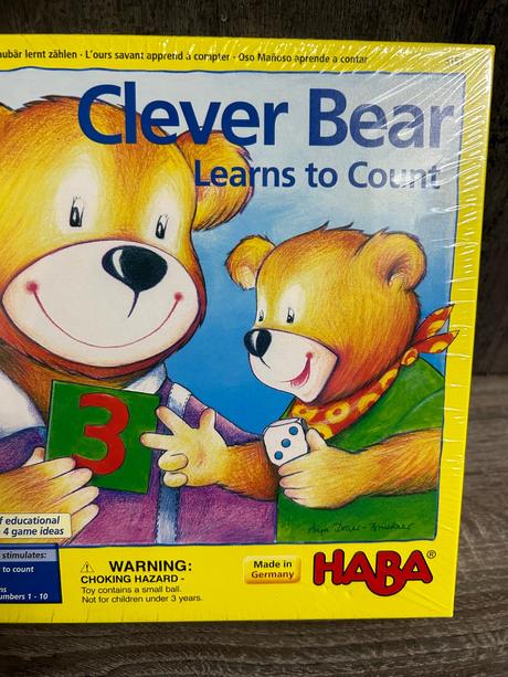 Haba mudry macko učí počítať, 