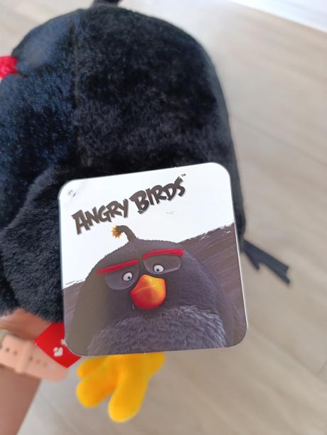 Plyšák angry birds,