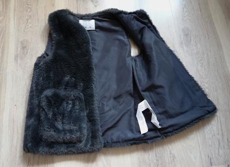 Kožušinková vesta zara, zara,122