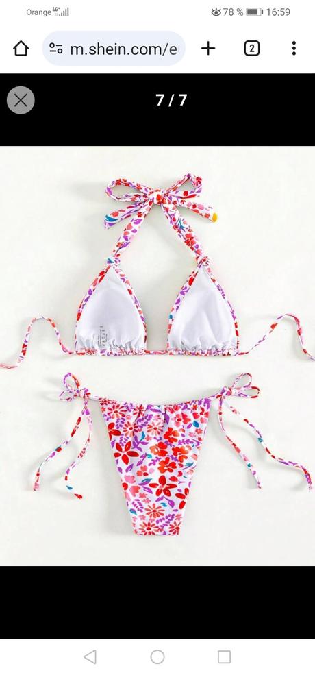 Kvietkované plavky-nove, s