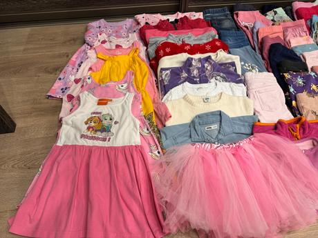 Maxi balík oblečenia - dievča 110, 104–116