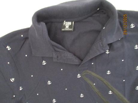 Tričko s kotvami, fishbone,m