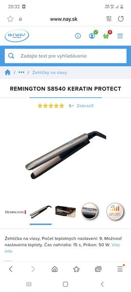Aké sú vaše skúsenosti s Remington žehličkou na vlasy?
