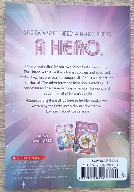 Kniha - she-ra, origin of a hero,