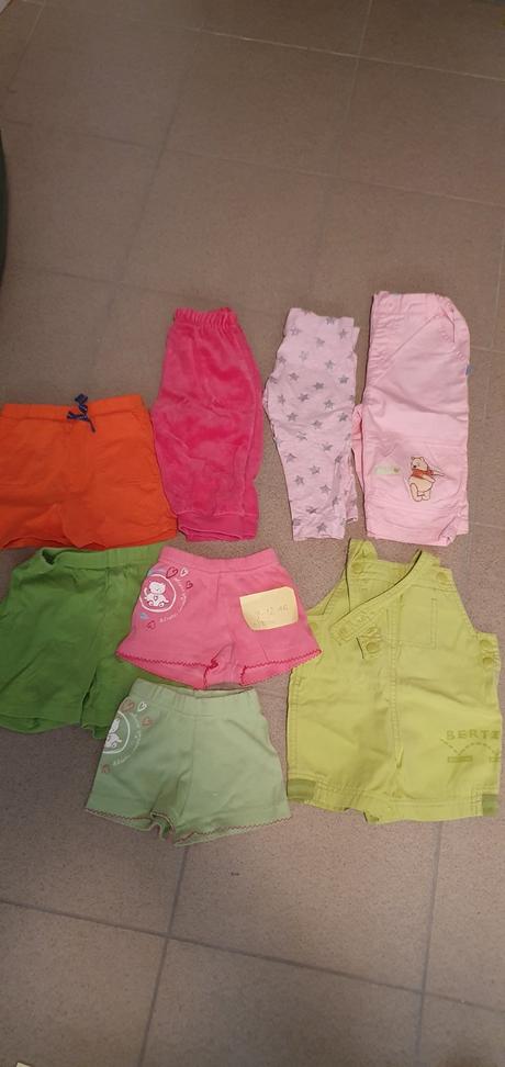 Mix, tepláky, legíny, kraťasy, veľ. 80, 68–80