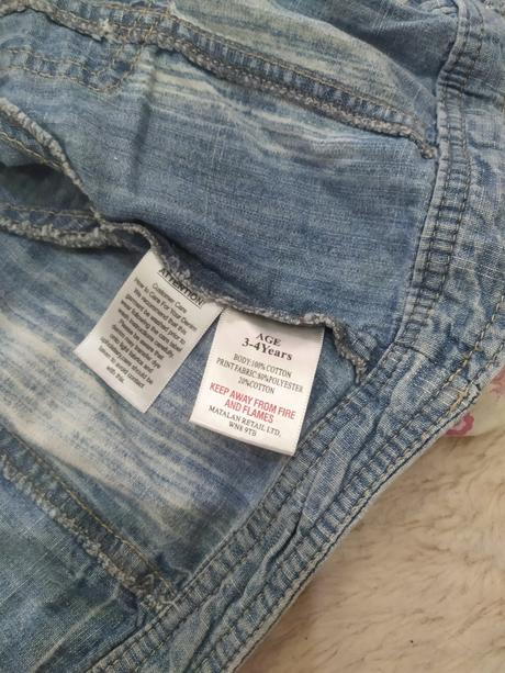 Predám riflovú bundičku, matalan,104