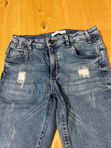 Modré slim rifle, reserved,140