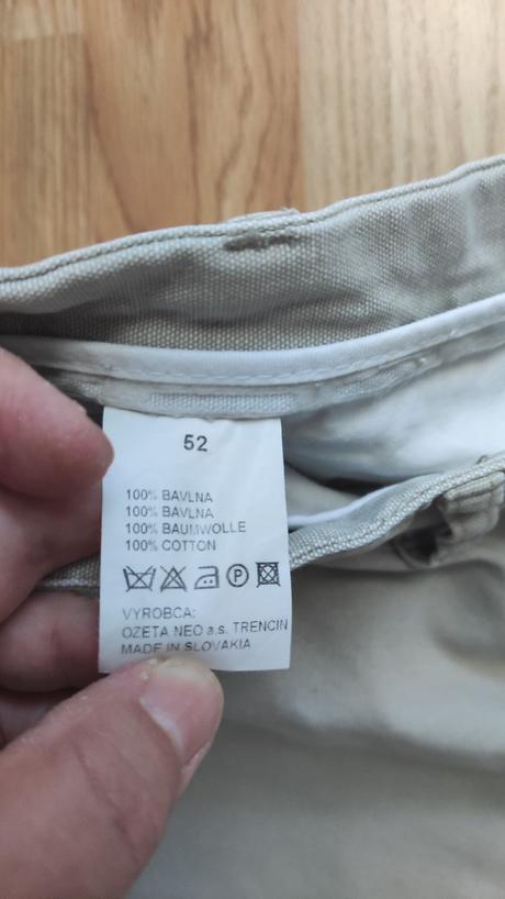 Pánske nohavice ozeta trenčín, 52