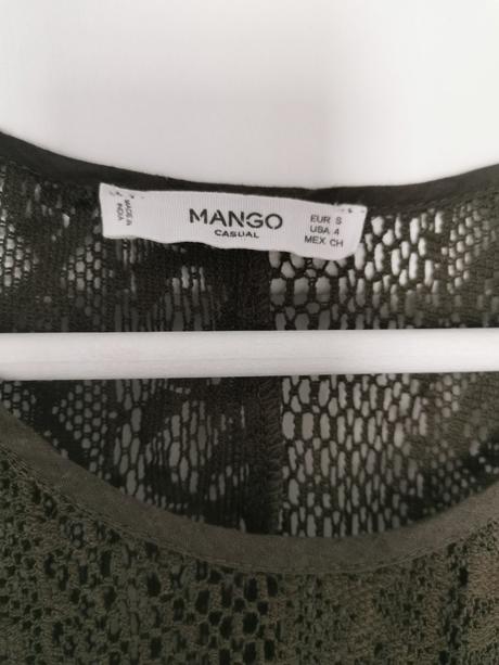 Mango háčkované šaty, mango,s