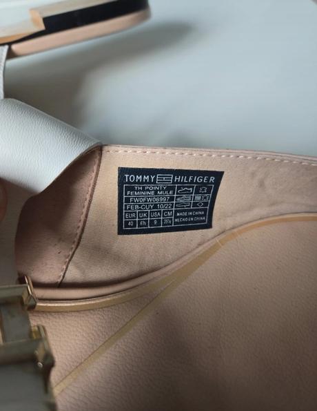 Tommy hilfiger kožené topánky, tommy hilfiger,40