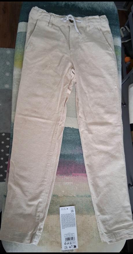 Nohavice bavlnené velk.134, active,134