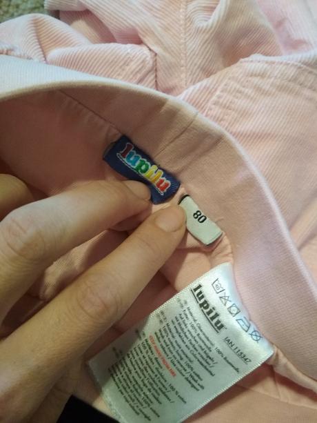 Zateplené nohavice, lupilu,80