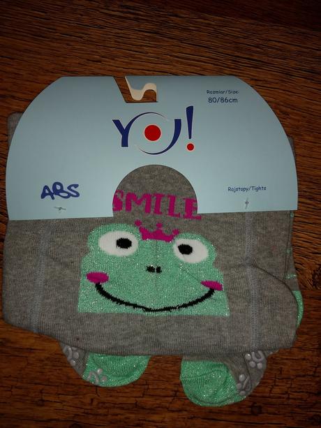 Pančušky s pogumovanymi chodidlami, 80 / 86