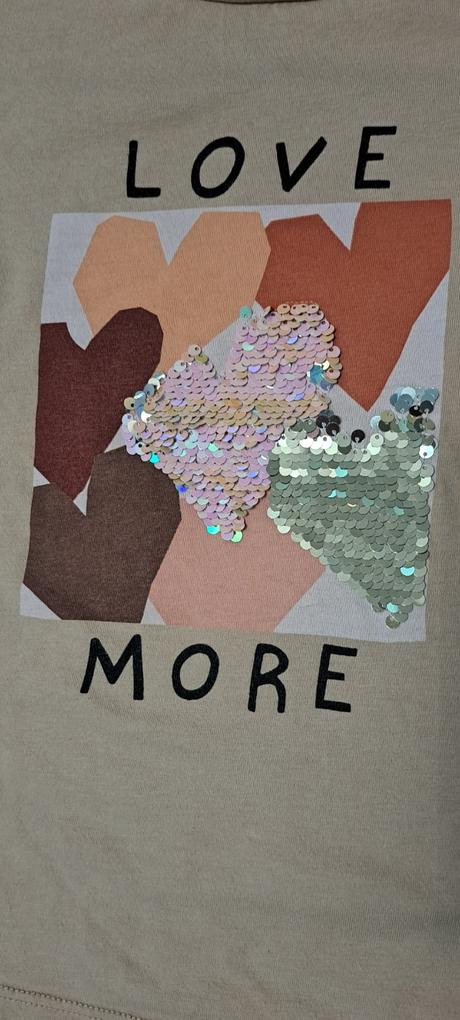 Tričko s flitrami, next,122