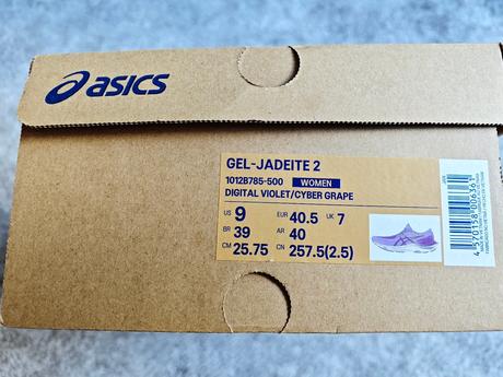 Fialové bežecké asics gel jadeite 2, asics,41