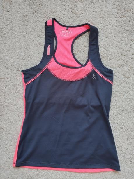 Damsky sportovy top s podperou prs, s