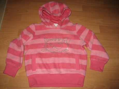 Fleesová mikinka s mačkou, next,116