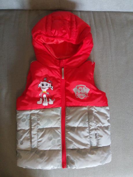 Vesta zateplená labková patrola, sinsay,98