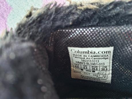 Čižmy značky columbia, columbia,39