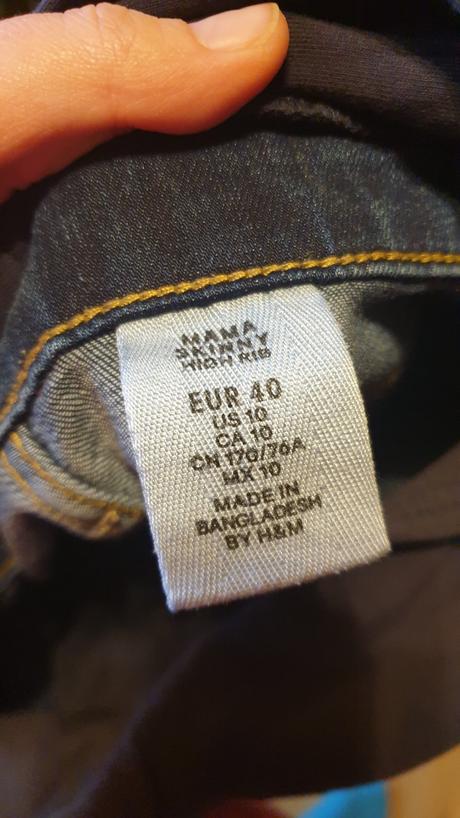 Tehotenske rifle hm vel. 40, h&m,40