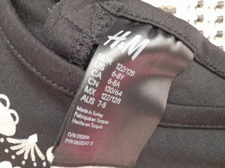 Kostým kostrička 122/128, 