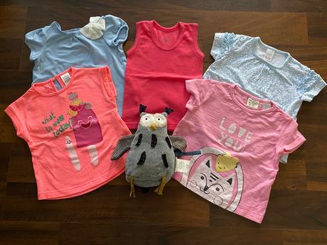 Krásny balík značkových tričiek, zara,80
