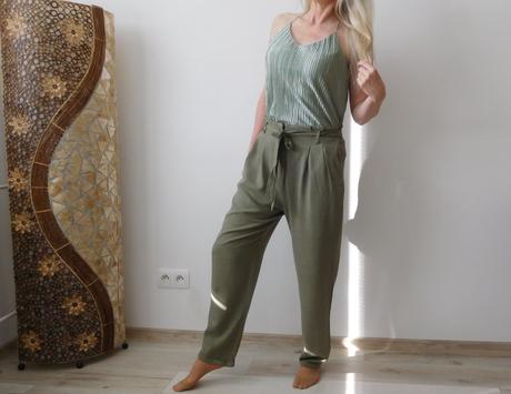 Nohavice dámske letné bavlnené, s,, tom tailor,s