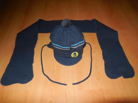 Súprava, čiapka+šál, 80