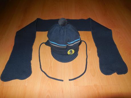 Súprava, čiapka+šál, 80