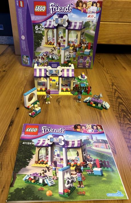 Lego friends 41124 starostlivosť o šteniatka, 