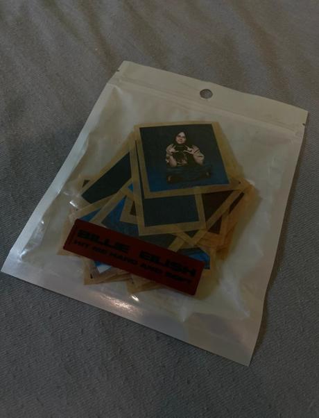 Billie eilish nalepky hit me hard and soft, 