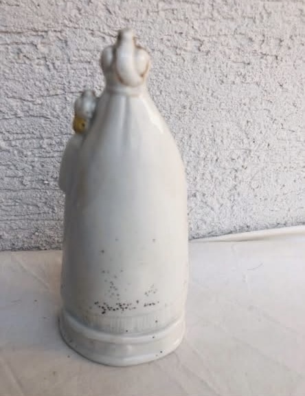Tarozitna vintage vyse 100rocna svata soska socha,