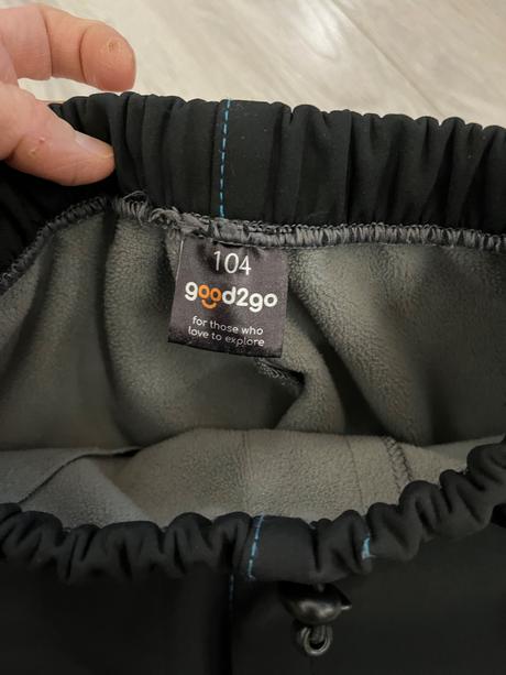 Softshel nohavice 104, colours of the world,104