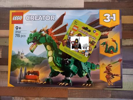 Lego 31161 stredoveký drak + wolfpack, 