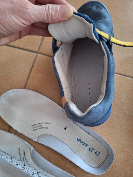 Barefoot kožnené topanky dd step, d.d.step,36