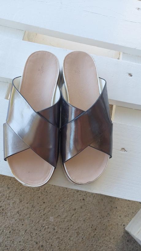 Šľapky s poštovným, zara,38