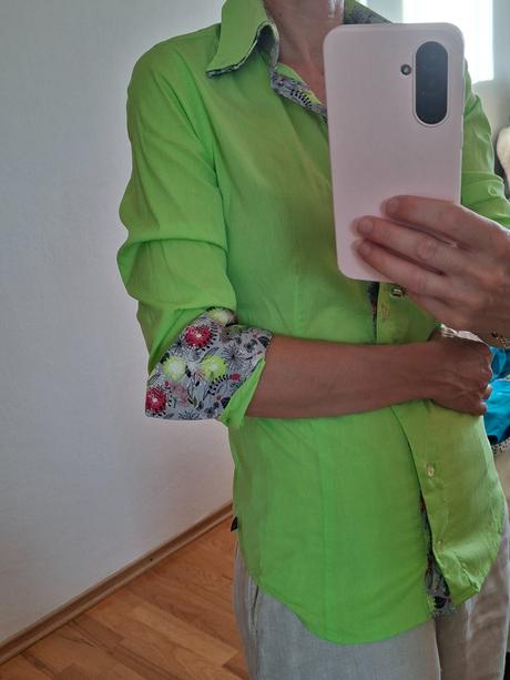 Limetková košeľa, xs