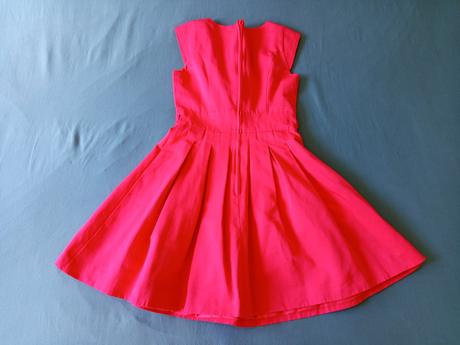 Krásne malinovo cervene saty top stav, orsay,36