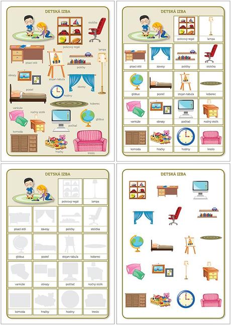 Pdf pracovné listy obrázky s popisom,