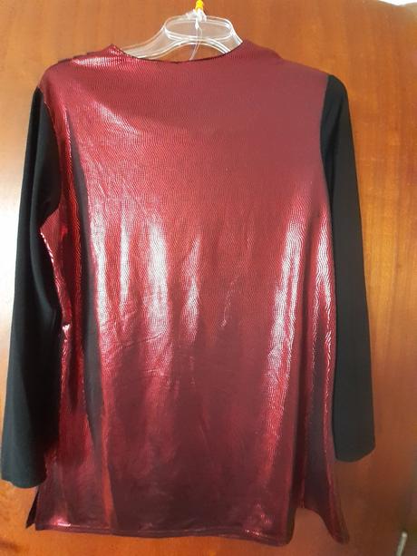 Slávnostná blúzka s dlhým rukávom, xl