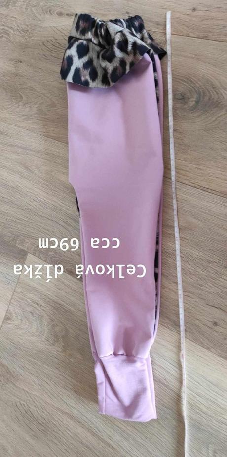 Nové softshell nohavice ružové gepard 116/122, 116 / 122