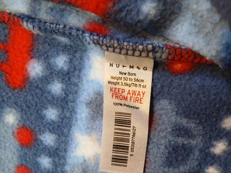 Flisový overal 50-56, nutmeg,56