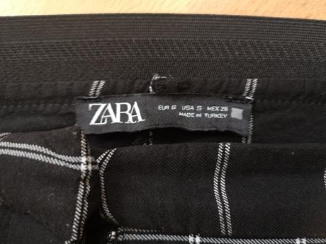 Nohavice cigaretového strihu, zara,s