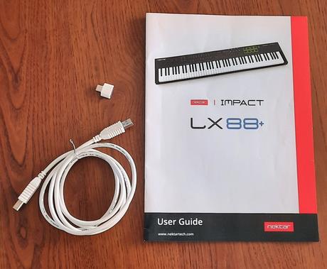 Keyboard nektar impact-lx88-plus midi, 